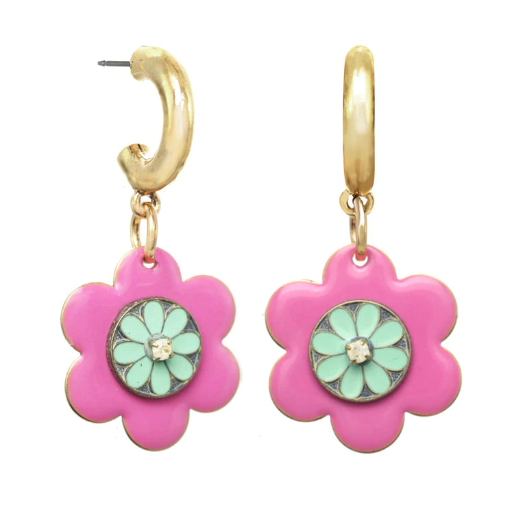 [PRE-ORDER] Tova Petunia Earrings in Pink (Buy 2 Get 1 Free Mix & Match)