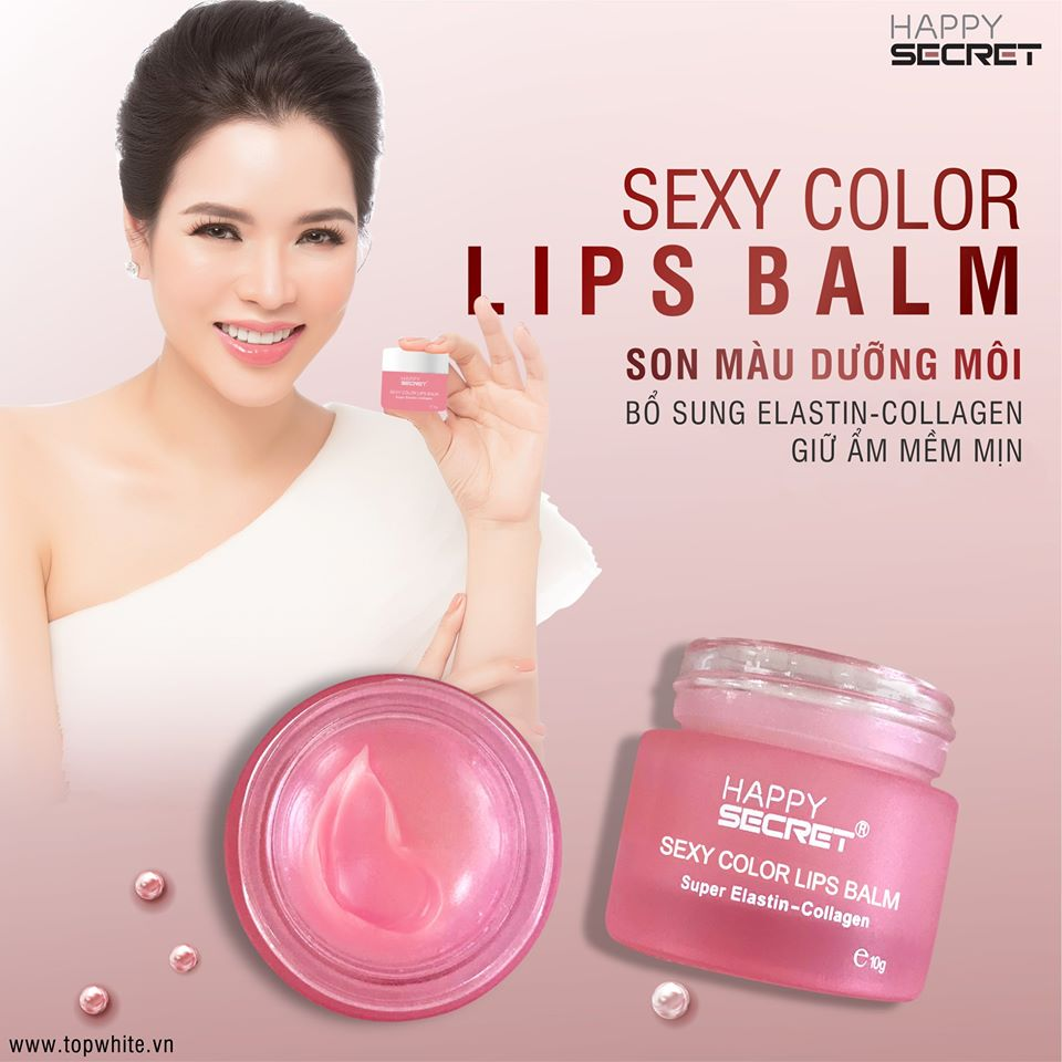 TOP WHITE  SEXY COLOR LIPS BALM