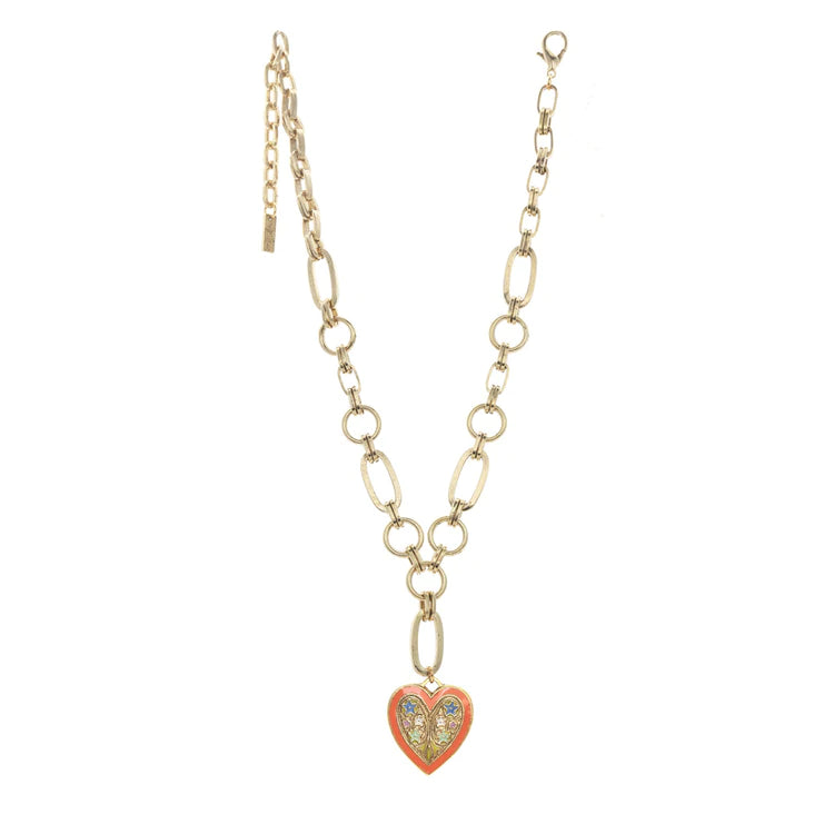[PRE-ORDER] Tova Reversible Heart Necklace (Buy 2 Get 1 Free Mix & Match)