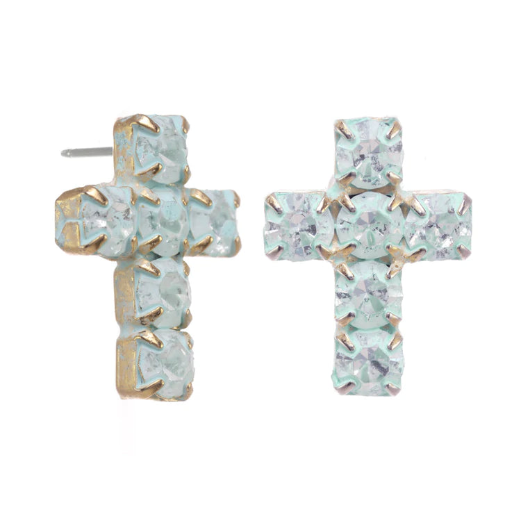 [PRE-ORDER] Tova Cross Post Ear Patina (Buy 2 Get 1 Free Mix & Match)