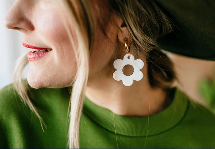 [PRE-ORDER] Tova Dixie Pink Earrings (Buy 2 Get 1 Free Mix & Match)