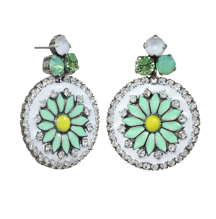 [PRE-ORDER] Tova Willow Statement earrings in Mint (Buy 2 Get 1 Free Mix & Match)