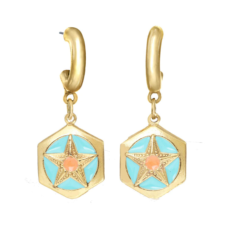 [PRE-ORDER] Tova Star Drop hoops (Buy 2 Get 1 Free Mix & Match)