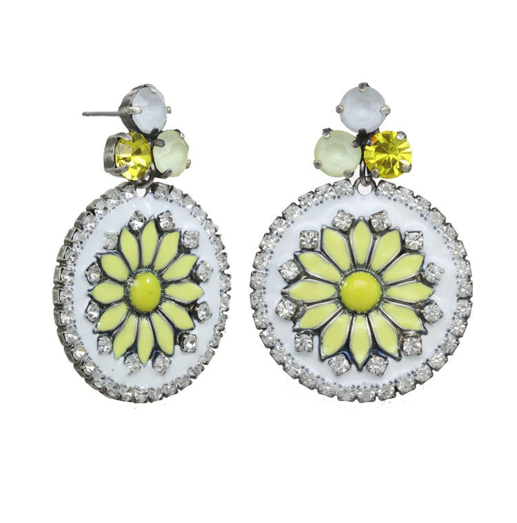 [PRE-ORDER] Tova Willow Statement earrings in Yellow (Buy 2 Get 1 Free Mix & Match)