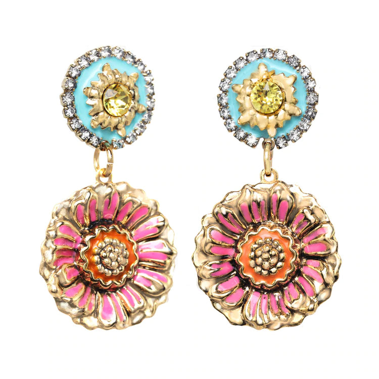 [PRE-ORDER] Tova Marni Earrings in Pink and Turquoise (Buy 2 Get 1 Free Mix & Match)