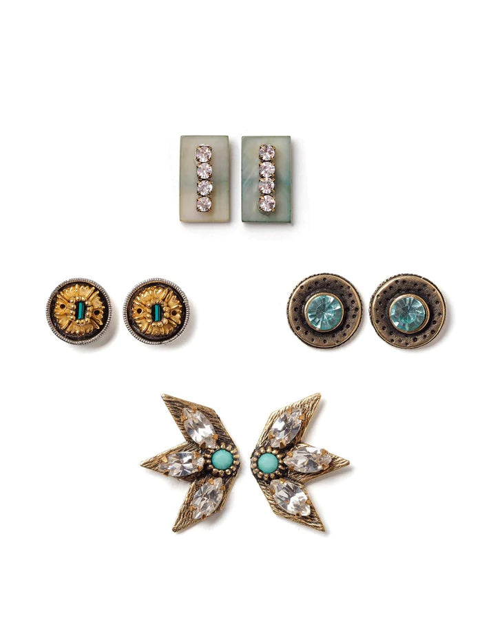 [PRE-ORDER] ASTER STUD EARRINGS STUD SET (Buy 2 Get 1 Free Mix & Match)