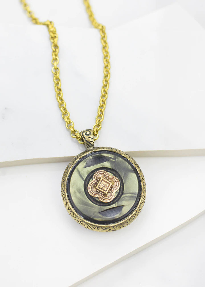 Grandmother's Buttons New Cordelia Necklace [PRE-ORDER] (Buy 2 Get 1 Free Mix & Match)