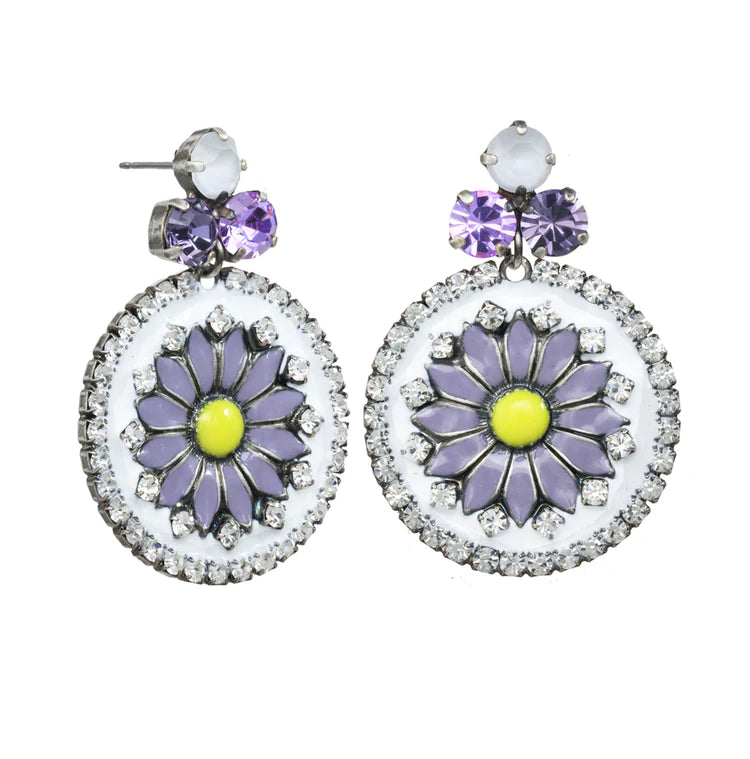 [PRE-ORDER] Tova Willow Statement earrings in Purple (Buy 2 Get 1 Free Mix & Match)