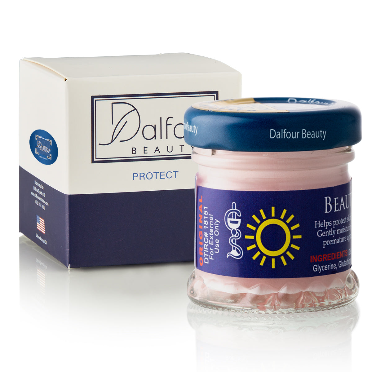 Dalfour Beauty Glutathione Protect+ Whitening Cream