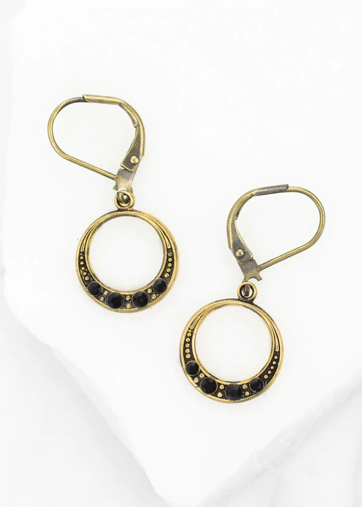Grandmother's Buttons Petite Deco in Brass Earrings [PRE-ORDER] (Buy 2 Get 1 Free Mix & Match)