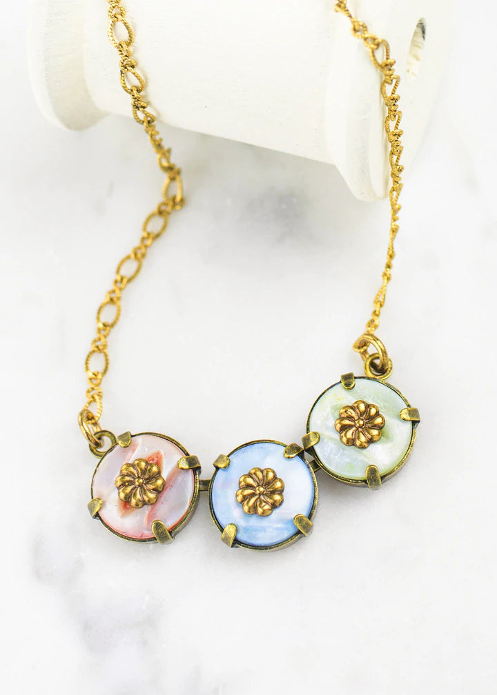 Grandmother's Buttons Petite Pearls Necklace [PRE-ORDER] (Buy 2 Get 1 Free Mix & Match)