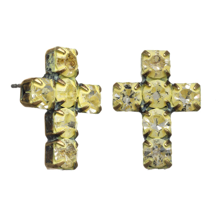 [PRE-ORDER] Tova Cross Post Ear Patina (Buy 2 Get 1 Free Mix & Match)