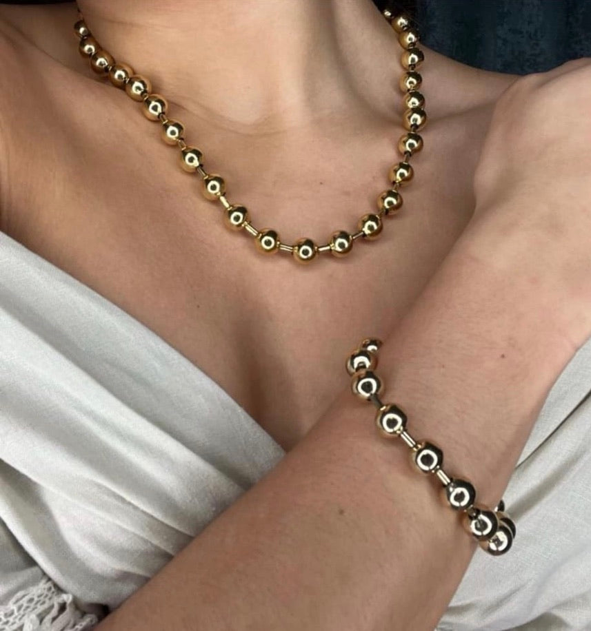 [PRE-ORDER] Tova Radmilla Medium Necklace in Antique Gold (Buy 2 Get 1 Free Mix & Match)