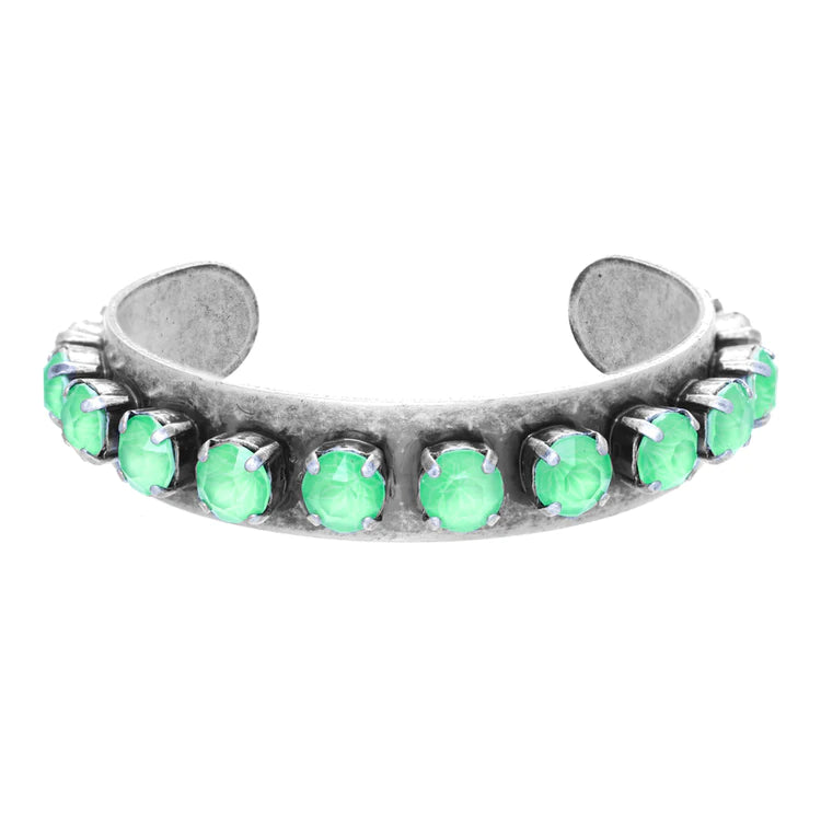 [PRE-ORDER] Tova Nyon Bracelet Antique Silver Electric Green (Buy 2 Get 1 Free Mix & Match)