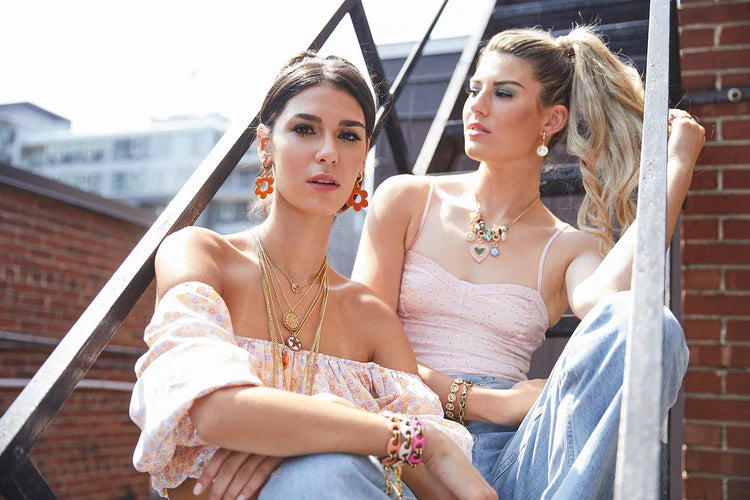 [PRE-ORDER] Tova Peace Hoops (Buy 2 Get 1 Free Mix & Match)