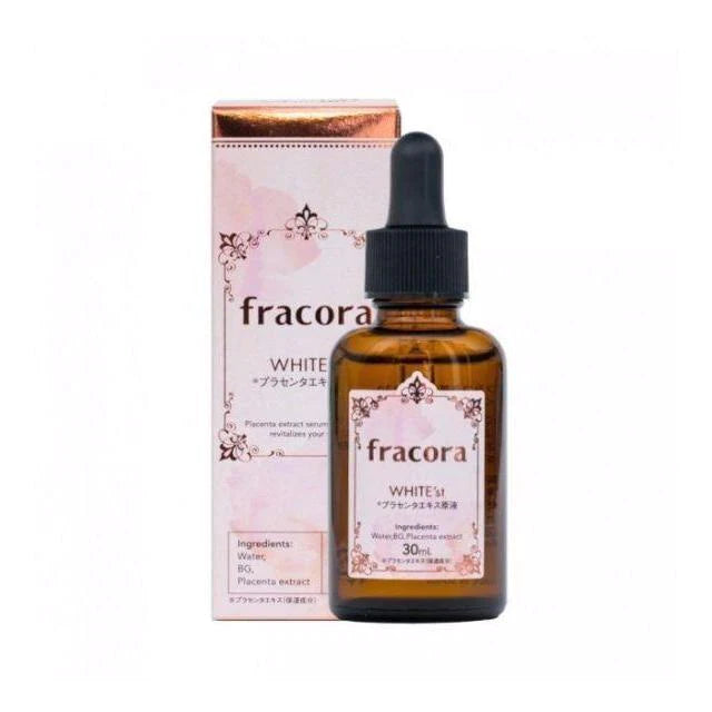 Fracora White'st Pure Placenta Extract Beauty Serum 30ml Japan Skin Care