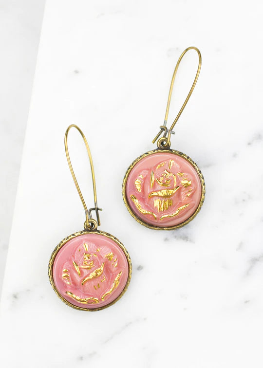 Grandmother's Buttons Rosia Earrings [PRE-ORDER] (Buy 2 Get 1 Free Mix & Match)