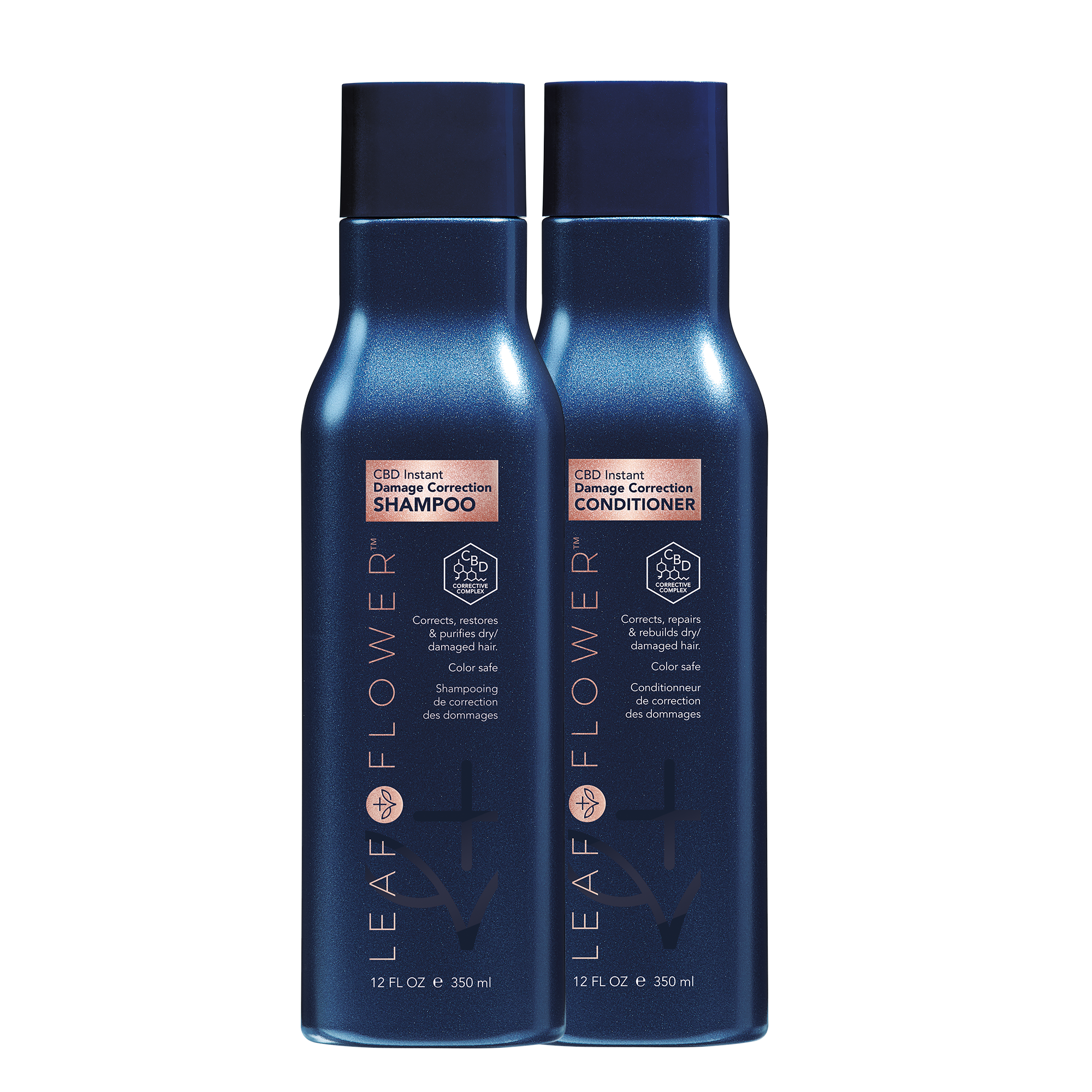 L&F CBD INSTANT DAMAGE CORRECTION SHAMPOO/CONDITIONER DUO PACK - 2x 12 OZ(Buy 3 Get 1 Free Mix & Match)