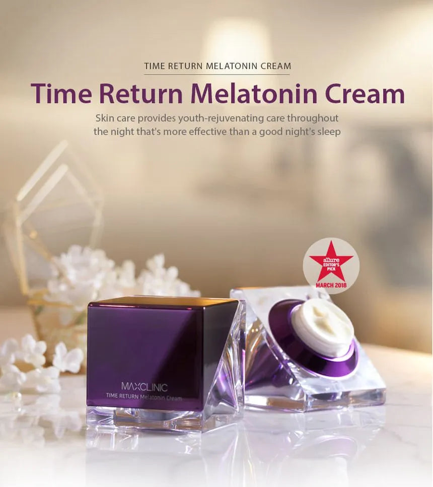 Maxclinic Time Return Melatonin Cream - 55g 1.94 oz