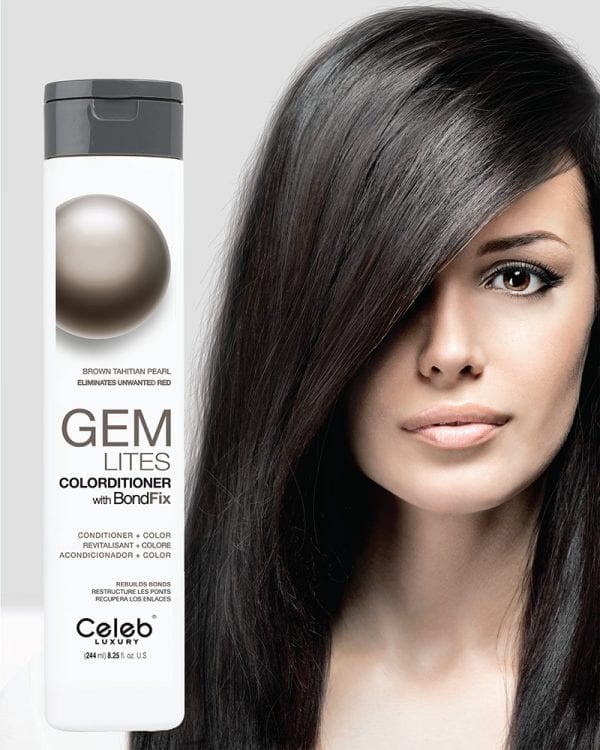 Celeb Luxury Brown Tahitian Pearl Colorditioner - 8.25 oz (Buy 3 Get 1 Free Mix & Match)