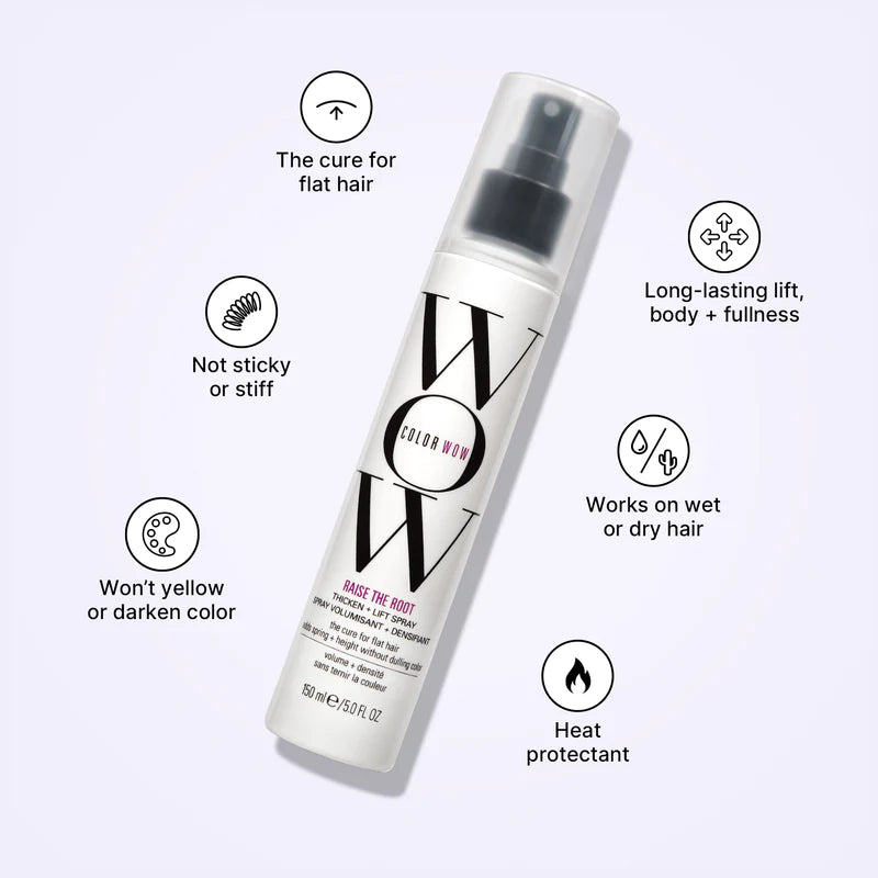 Color Wow Raise the Root Thicken and Lift Spray - 5 oz (Buy 3 Get 1 Free Mix & Match)