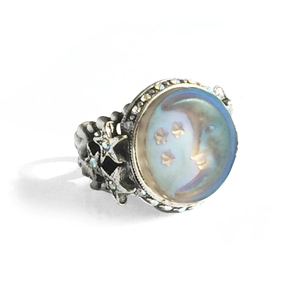 Sweet Romance Aurora Moon Ring R423 (Buy 2 Get 1 Free Mix & Match)