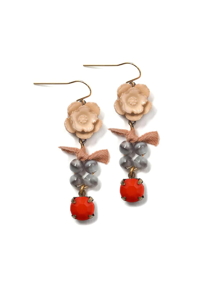 [PRE-ORDER] BEADED FLORA EARRINGS (Buy 2 Get 1 Free Mix & Match)