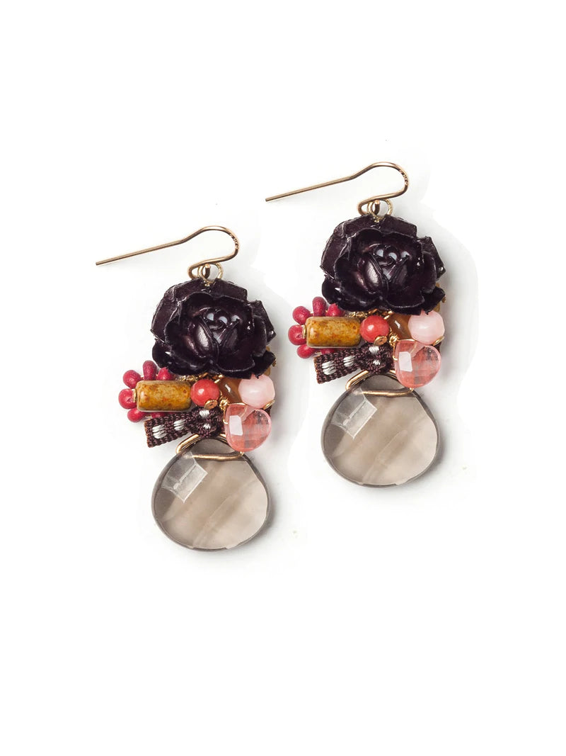 [PRE-ORDER] NIGHT ROSE EARRINGS (Buy 2 Get 1 Free Mix & Match)