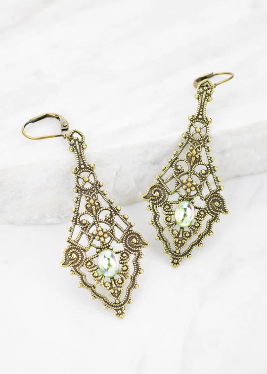 Grandmother's Buttons Verona Filigree Earrings [PRE-ORDER] (Buy 2 Get 1 Free Mix & Match)