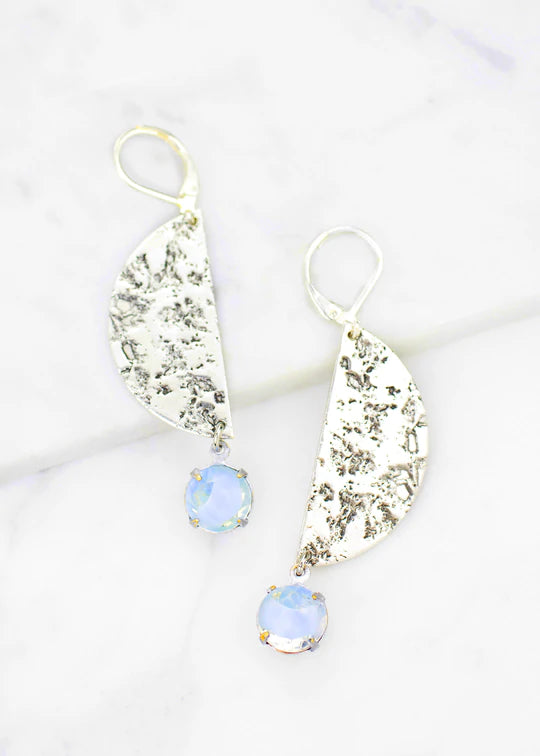 Grandmother's Buttons Lexi in Silver Earrings [PRE-ORDER] (Buy 2 Get 1 Free Mix & Match)