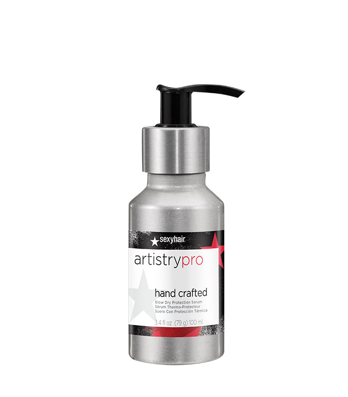 SexyHair ArtistryPro Curly Hand Crafted Blow Dry Protection Serum - 3.4 oz (Buy 3 Get 1 Free Mix & Match)