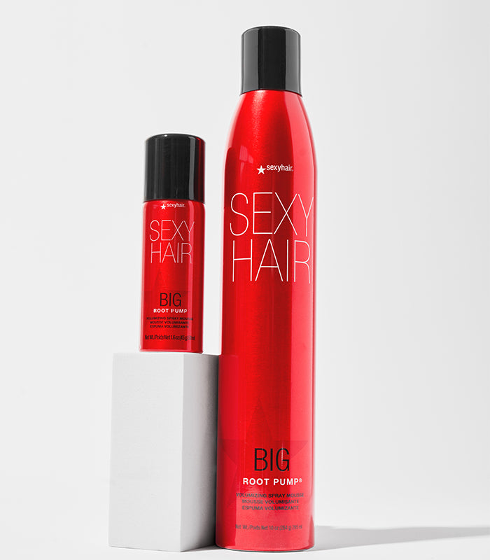 SexyHair Big Root Pump Volumizing Spray Mousse - 10 oz (Buy 3 Get 1 Free Mix & Match)