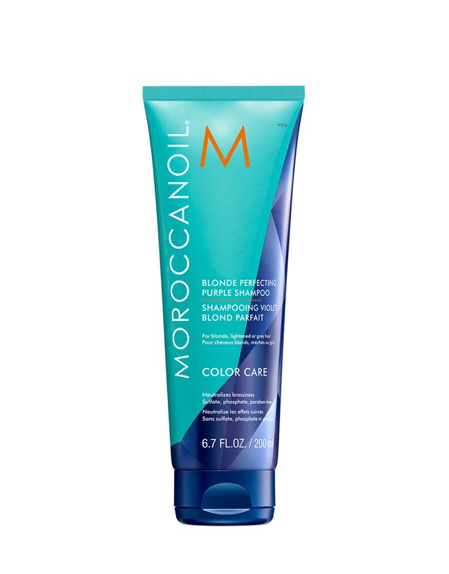 Moroccanoil Blonde Perfecting Purple Shampoo(Buy 3 Get 1 Free Mix & Match)