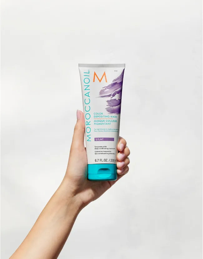 Moroccanoil Lilac Color Depositing Mask 6.7 oz (Buy 3 Get 1 Free Mix & Match)