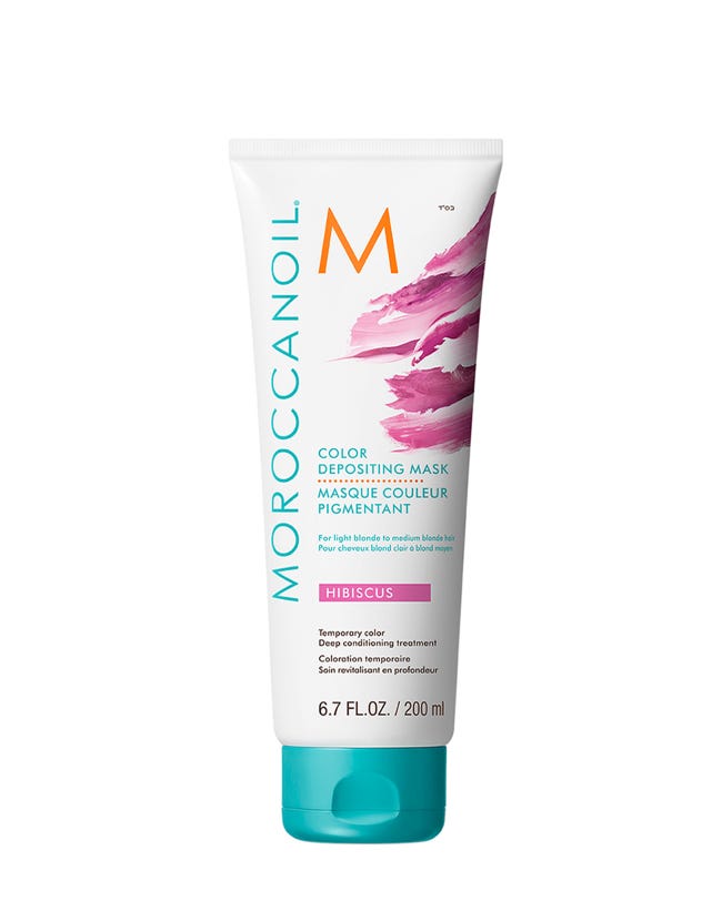 Moroccanoil Hibiscus Color Depositing Mask 6.7 oz  (Buy 3 Get 1 Free Mix & Match)