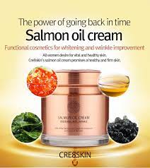 Cre8 Skin Salmon Oil Cream - 80g Korean