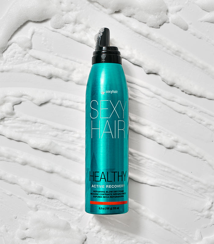 SexyHair Healthy Active Recovery Repairing Blow Dry Foam - 6.8 oz  (Buy 3 Get 1 Free Mix & Match)