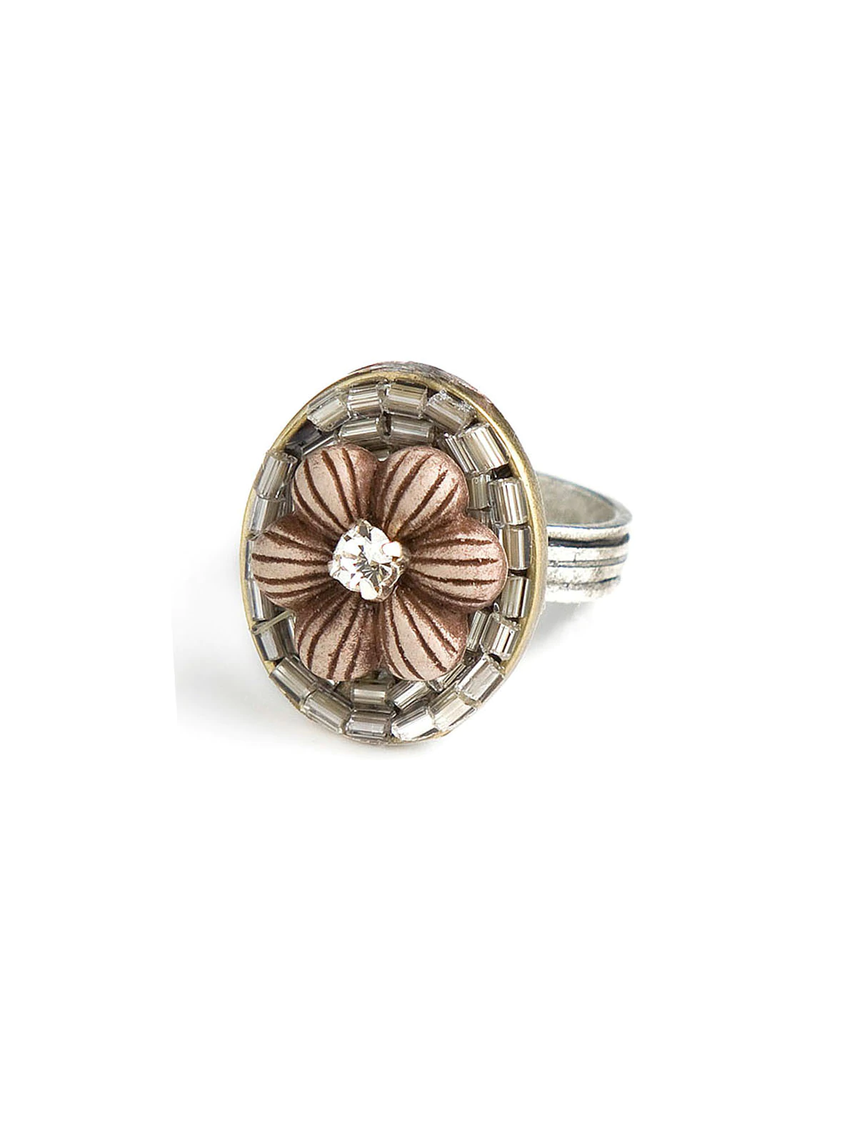 [PRE-ORDER] MOCHA FLORAL RING (Buy 2 Get 1 Free Mix & Match)