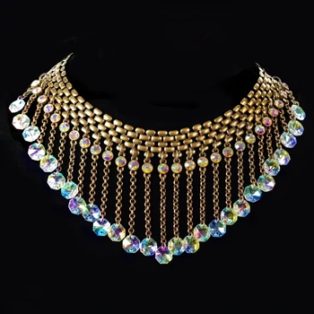 Sweet Romance Rainfall Collar Necklace N1273