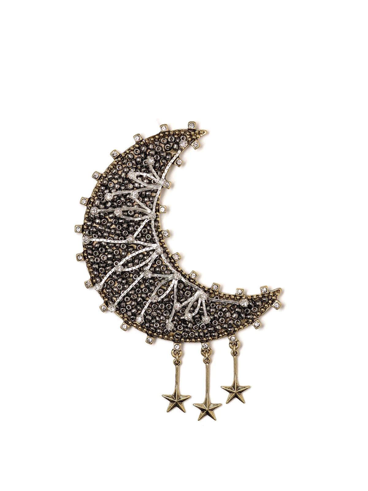 [PRE-ORDER] BEJEWELED MOON PIN (Buy 2 Get 1 Free Mix & Match)