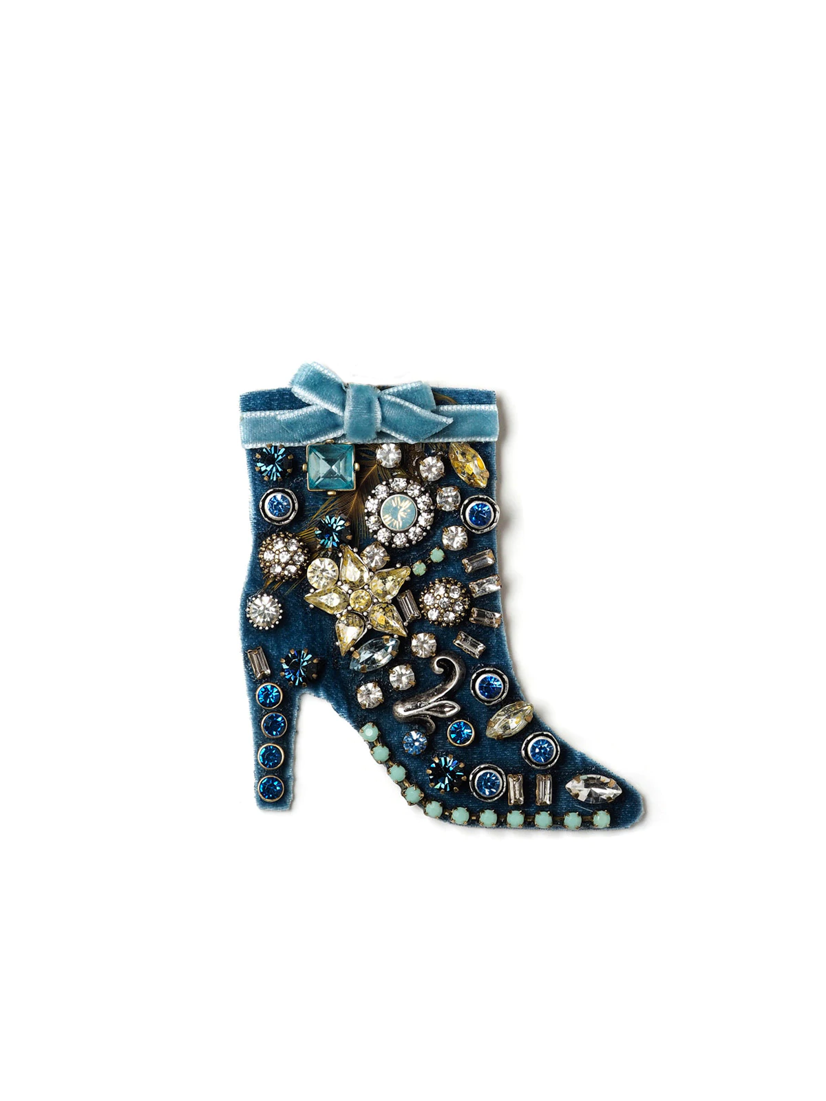 [PRE-ORDER] BLUE VELVET BOOT HOLIDAY PIN #ORP21 (Buy 2 Get 1 Free Mix & Match)