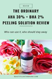 The Ordinary AHA 30% + BHA 2% Exfoliating Peeling Solution 30 ml