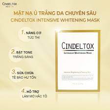 Cindeltox Intensive Whitening Mask 5 Sheets