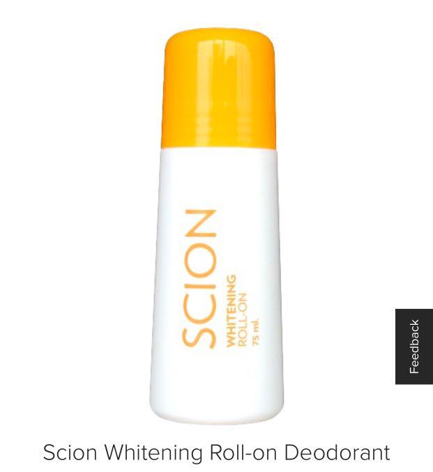 Scion® Whitening Roll-On Underarm DeoDorant 75 ml 24 Hour