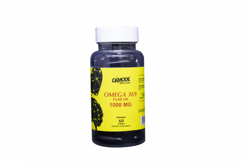 DAMODE HEALTHY Omega 369 Flax Oil 1000 mg