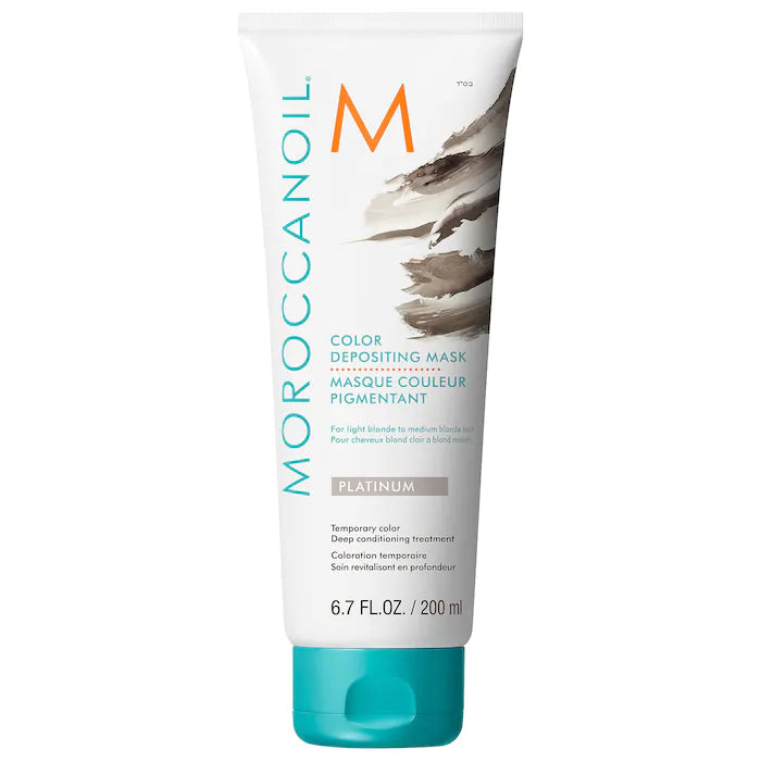 Moroccanoil Platinum Color Depositing Mask 6.7 oz (Buy 3 Get 1 Free Mix & Match)