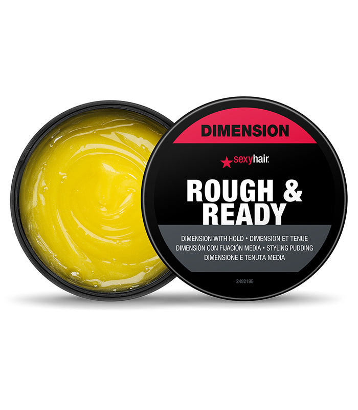 SexyHair Style Rough & Ready Dimension with Hold Styling Putty - 2.5 oz (Buy 3 Get 1 Free Mix & Match)