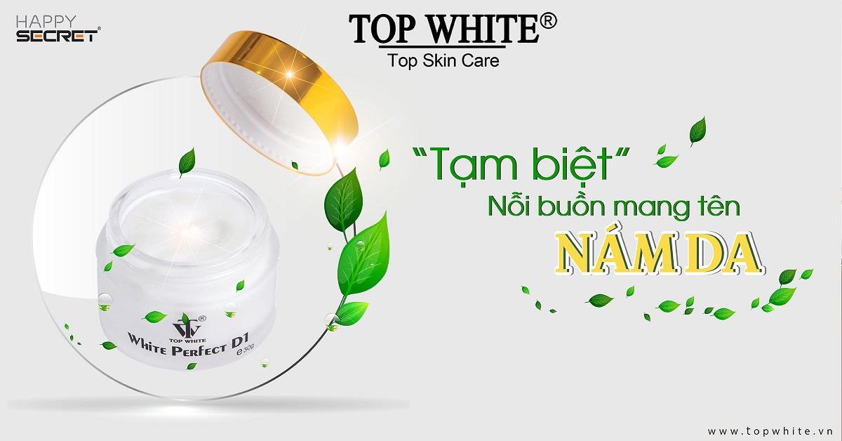 TOP WHITE COMBO WHITENING CREAM: RECONDITION, PIGMENTATIONS, AGE SPOTS, FRECKLES CREAM