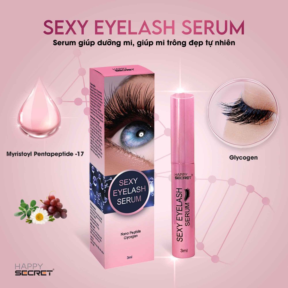 Top White Sexy Eyelash Serum for long beautiful natural lashes