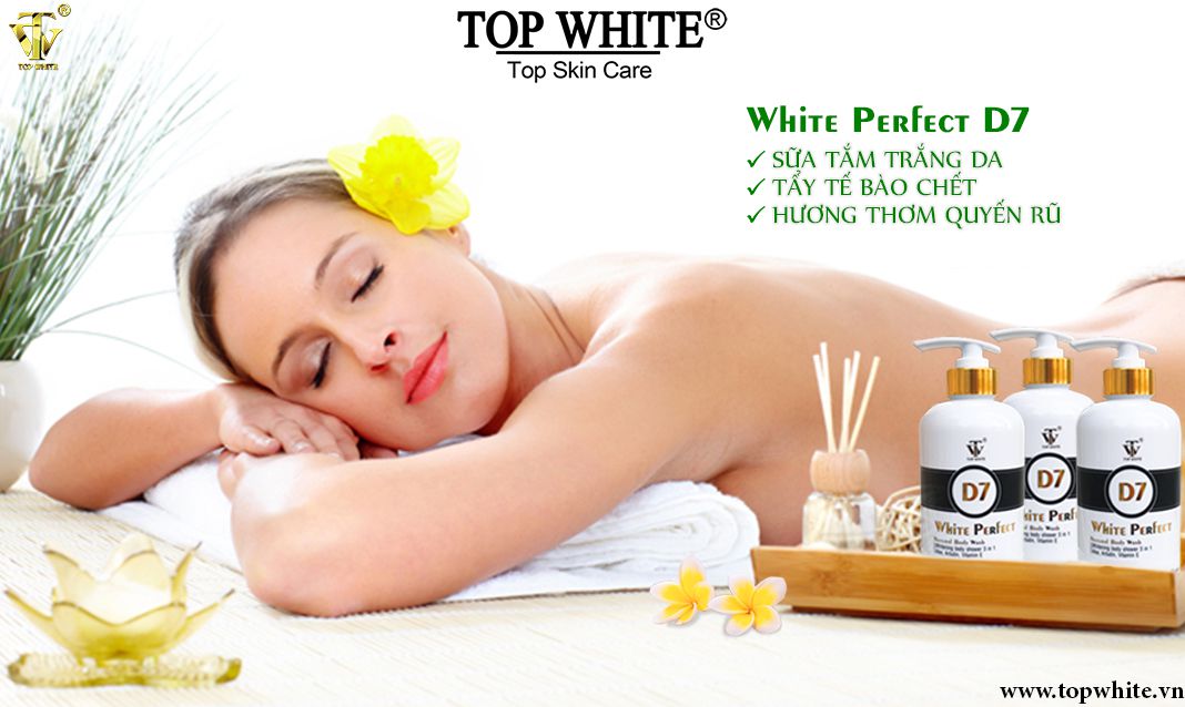 TOP WHITE WHITE PERFECT D7 NATURAL BODY WASH